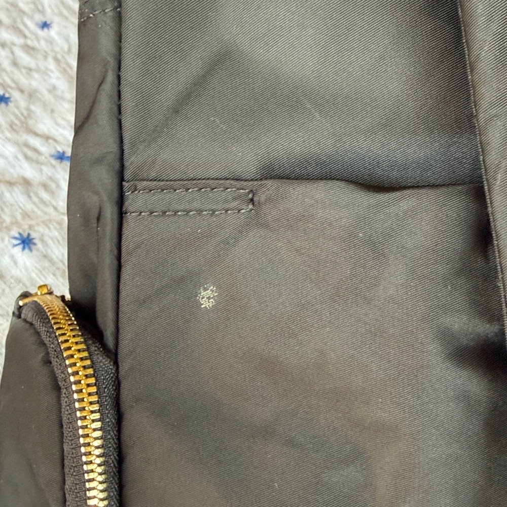 Tumi Black Backpack with Gold Hardware - Picture 4 of 15